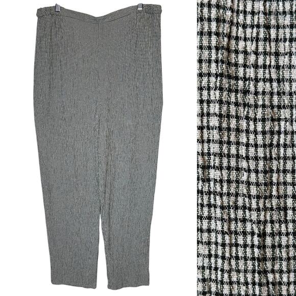 Eileen Fisher Woman Linen Blend Pants - Picture 1 of 5